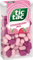 tic tac Strawberry Mix Erdbeer Zitronen Pfefferminze Dragees 54g