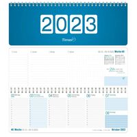 Wochen-Tischkalender 2023 Königsblau