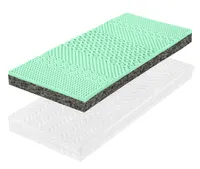Fleximax Kaltschaummatratze 80 x 200 cm – Matratze mit Härtegrad H5/H4 - 14 cm Höhe, 7 Zonen,Kaltschaum,Schaumstoffmatratze,Schaummatratze,Bettmatratz