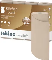 Satino by wepa Küchenrollen PureSoft 2-lagig, 4 Rollen
