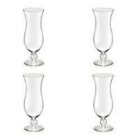 Royal Leerdam Leerdam Blue Hawaiian Glass Set of 4