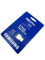Samsung PRO Plus 128GB microSDXC UHS-I U3 160MB/s Full HD & 4K UHD Speicherkarte inkl. USB-Kartenleser (MB-MD128KB/WW)