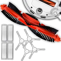 Zubehör Ersatzteile für Xiaomi Mi Robot Vacuum-Mop 2S Mop Pro Vacuum S12, 1 Hauptbürste, 4 Seitenbürste, 4 Hepa Filter Retoo