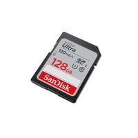 SanDisk Ultra SDXC UHS-I   128GB 140MB/s       SDSDUNB-128G-GN6IN