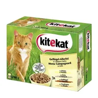 Kitekat porciované vrecko multipack hydina všetkých druhov v želé 1200g