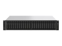 QNAP TS-h2490FU - NAS - Rack (2U) - EPYC - 7302P - Schwarz - Grau