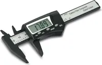 Daytools DMS-75C präzise digitale Schieblehre, Messschieber, 4 stelliges LC-Display, Umschaltbar zwischen mm und Inch, aus kohlefaserverstärktem Kunststoff, Messbereich bis 75mm, klein und handlich