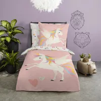 Sada ložního prádla Good Morning Unicorn Colour Multi Velikost 135x200+80x80