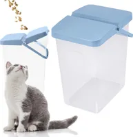 Kunststoffbehälter mit Deckel 10 L für Futter, Waschpulver Aufbewahrungsbox