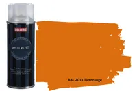 OELLERS AntiRust 3in1 Rostschutz, Grundierung und Decklack 400 ml RAL 2011 Tieforange