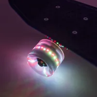 OXYBUL  Skateboard so svietiacimi kolieskami - modrý