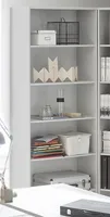 Aktenregal Büroregal Ordnerregal Ablageregal Bücherregal Regal Büro "Olivia I"
