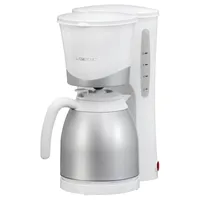 CLATRONIC 263127 CLATRONIC KA 3327 Kaffeemaschine weiß, 8-10 Tassen