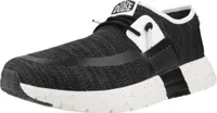 HEYDUDE Sirocco Sport Mode Herren Sneakers Black/White Größe 45
