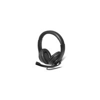Trust Reno Headset mit Mikrofon, 3,5MM Anschluss, ohrumschließendes Headset, Kopfhörer mit 1,8 m Kabel für PC, Computer, Notebook, Laptop, Teams, Skype, Zoom, Farbe Schwarz