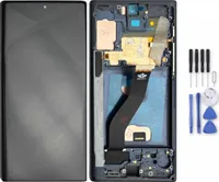 Für Samsung Galaxy Note 10 Display Full TFT LCD mit Rahmen Einheit Touch Ersatzteil Reparatur Schwarz (ohne Fingerprint)