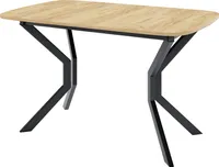 Masseno ESSTISCH NICO M 130 cm - 170 cm / 80 cm x 77 cm Ausziehbar Esszimmertisch, Küchentisch, Ovaler Tisch, Modern Design