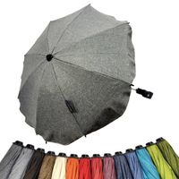 Sonnenschirm Schirm für alle Kinderwagen Buggy Ø68cm UV50 SCHUTZ 22 Farben Rund 