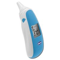 Chicco Thermometer Comfort QuickJr Infrarot-Silikon Baby Ohr Fieberthermometer