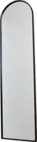 Fragix Ark Wandspiegel - Schwarzes Metall - 120x40