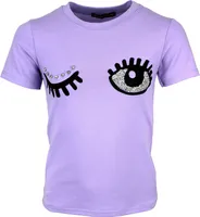 Babes & Binkies Shirt Zwinkern lila - Farbe: Violett - T-shirt - Kinder - Größe: 98/104