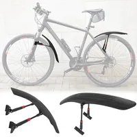MidGard Fahrrad Schutzblech im Set für Vorne & Hinten E-Bike für 24-29 Zoll Fahrräder, MTB Mudguard mit Kabelbinder