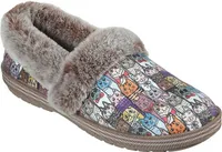Skechers Hausschuhe BOBS TOO COZY - CHIC CAT Damen 39362D3333333437 Bunt 36 EU