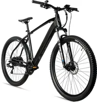 Bergsteiger Cannock 29 Zoll E-Bike mit 250 Watt Motor 36V 10.4Ah, Hydraulikbremsen, Aluminium Ebike Mountainbike Herren & Damen, Farbdisplay, Elektrofahrrad mit Shimano 24 Gang-Schaltung,