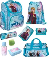 Mädchen Schulranzen 1. Klasse Tornister DISNEY EISKÖNIGIN 9-teiliges Set mit Sporttasche