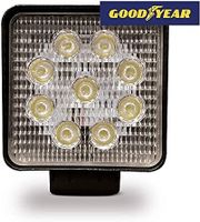 Faro de work 9 led 2150 lm 10-80v 27w square 60º goodyear