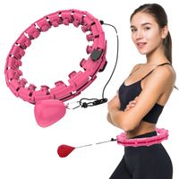 Inteligentná obruč Hula Hoop s nastaviteľnou záťažou, chudnutie Fitness pre 70-110 cm pás