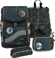 Belmil Smarty Plus Premium Schulranzen Set 5-teilig 'Grey Stone'