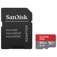 SanDisk Ultra® microSDHC™ UHS-I Speicherkarte + Adapter – 512 GB
