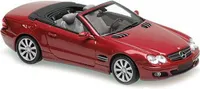 Maxichamps 940031031 Mercedes Benz SL-Klasse (R230) rot 2001 Maßstab 1:43 Modellauto