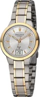 Regent Metall Damen Uhr Armbanduhr Quarz silber gold Funkuhren D2URFR271