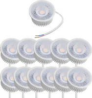 12er Set LED Modul 3000K warmweiß 230V - 5W 380 Lumen 110° - GU10 ersatz