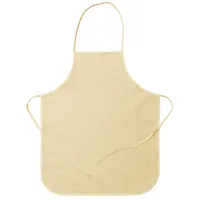 EDUPLAY 230-018 Kinder Küchenschürze Latz-Schürze, 100% Baumwolle, natur
