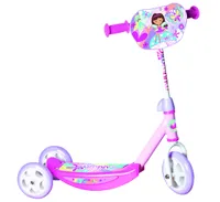 dětská tříkolová koloběžka Dora Junior Freilauf Rosa