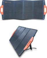 NOVOO 100W přenosný solární panel skládací solární nabíječka baterií