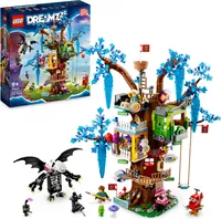 LEGO 71461 DREAMZzz Fantastisches Baumhaus Set, baue 2 verschiedene Versionen, mit Mrs. Castillo, Izzie, Mateo und dem Nachtjäger als Minifiguren, fantasievolles Spielzeug basierend auf der TV-Show