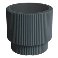 Prosperplast Blumentopf, mit Einsatz Höhe 37,5cm anthrazit Milly