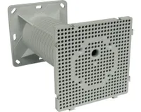 Instalační krabice pro izolaci 119 x 119 x 204 mm šedá