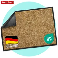 Schmutzfangmatte Rhine erhältlich in vielen Farben & Größen Gilded Beige 40 x 60 cm