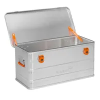 ALUBOX Alukiste - C91 - Campingbox Aufbewahrungskiste - 92 Liter