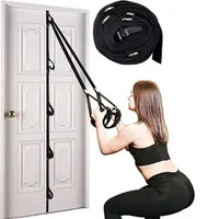 Türanker Gurt für Widerstandsbänder Übungen, Multi-Point Anker Gym Befestigung für Heimfitness, tragbares Türband Widerstand Workout Ausrüstung