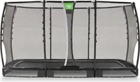 EXIT Allure Premium Bodentrampolin 214x366cm - schwarz