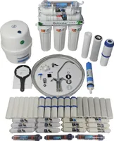 8 Stufen Umkehrosmoseanlage RO Wasserfilter 75 GPD mit 3-Jahre Ersatzfilter