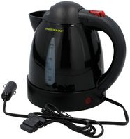 Dunlop Travel Kettle - Cestovná kanvica 24V - kanvica do auta, nákladného auta a karavanu - so zástrčkou do cigaretového zapaľovača - plastová - čierna [Energetická trieda A++]