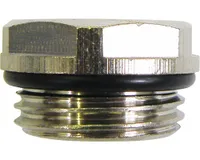 Zátka radiátorová 71 1/2" poniklovaná