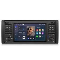 Carplay Auto DSP Android12 Autoradio 7" GPS NAVI für BMW E39 X5 E53 2+32G SWC Bluetooth FM